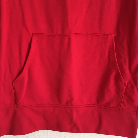 Hooded sweatshirt oversized with ribbon tapes M - Picture 9 of 10